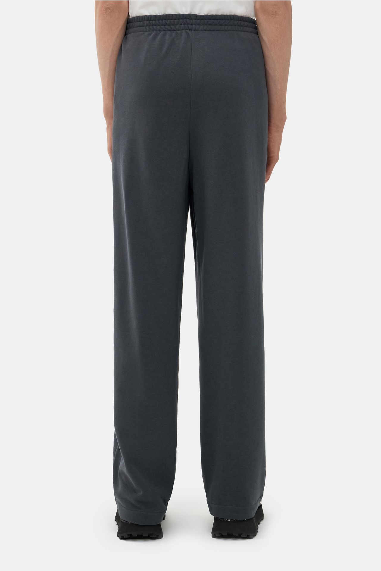 Loose track pants dark grey