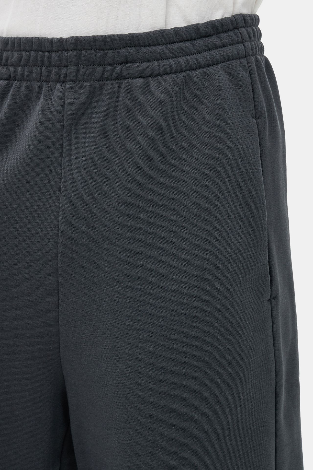 Loose track pants dark grey