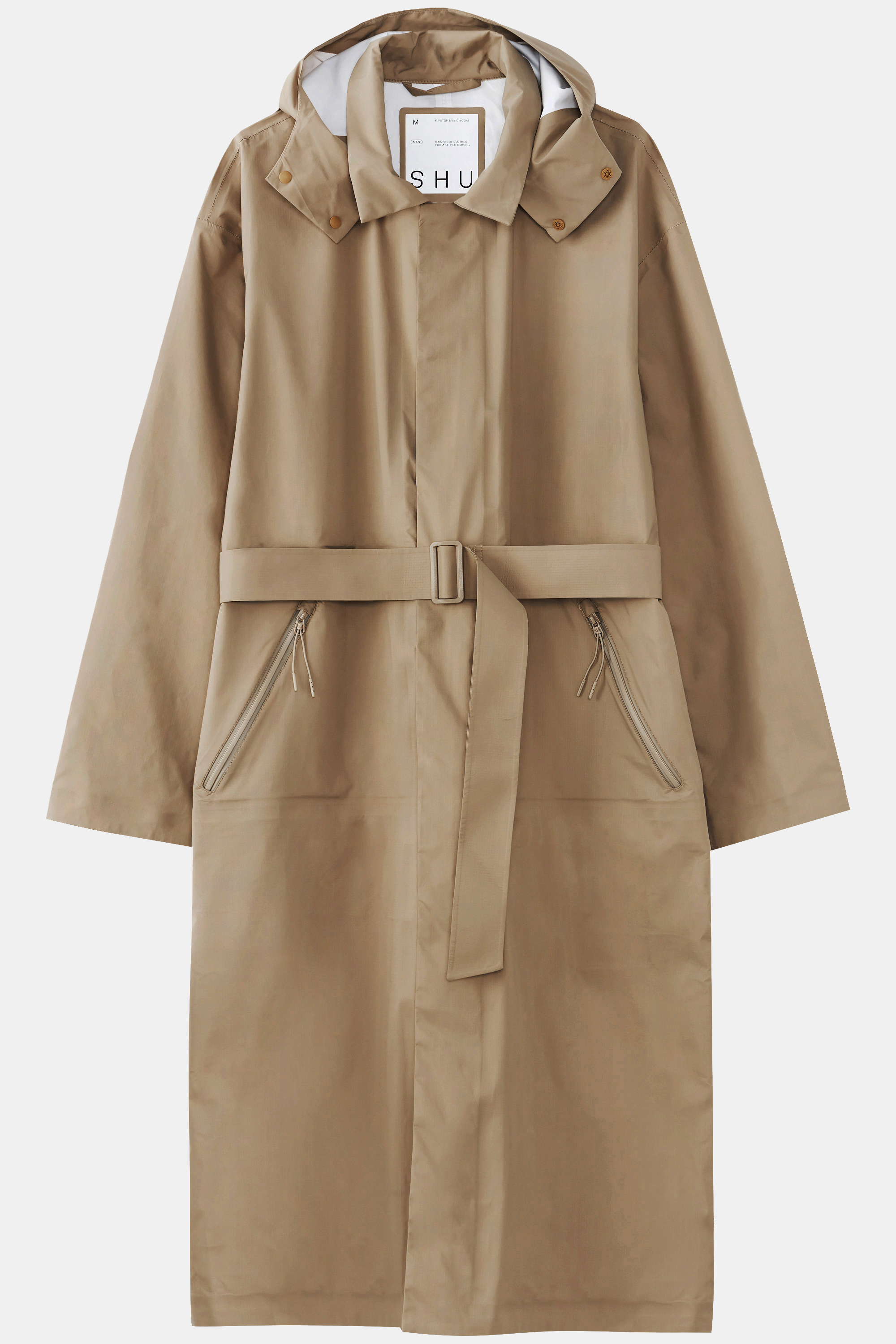 ジャケット・アウター 6(ROKU) COTTON SILK TRENCH COAT 人気激安 6（ロク）の「＜6(ROKU)＞COTTON SILK TRENCH COAT