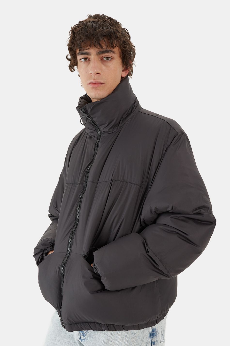 Wide jacket black